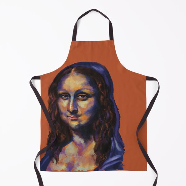 Artikelvorschau, Moderne Mona Lisa ohne Hintergrund entworfen und verkauft von Reb Mannino Art.