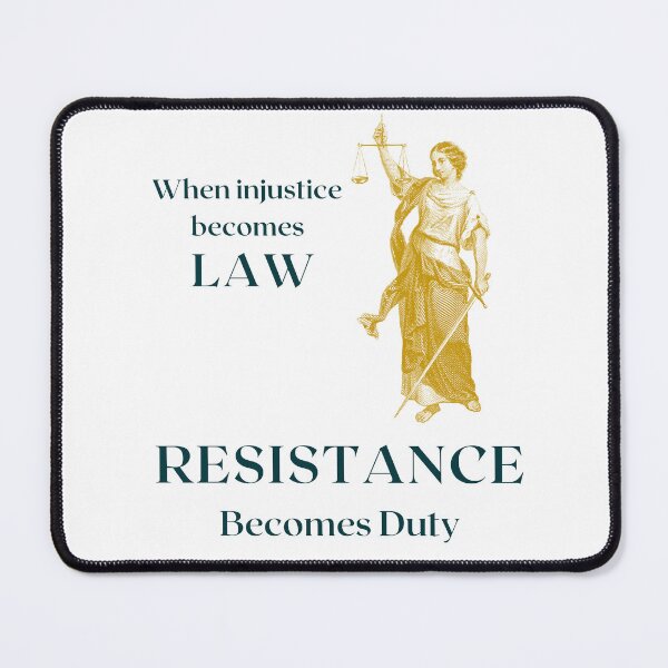 Item preview, Resistance becomes Duty designed and sold by Alittlemaebird.