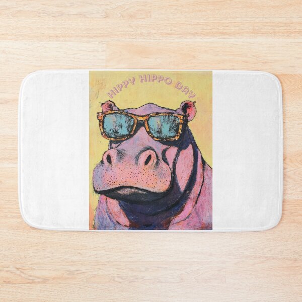 Item preview, Have a Hippy Hippo Day designed and sold by XYZish.