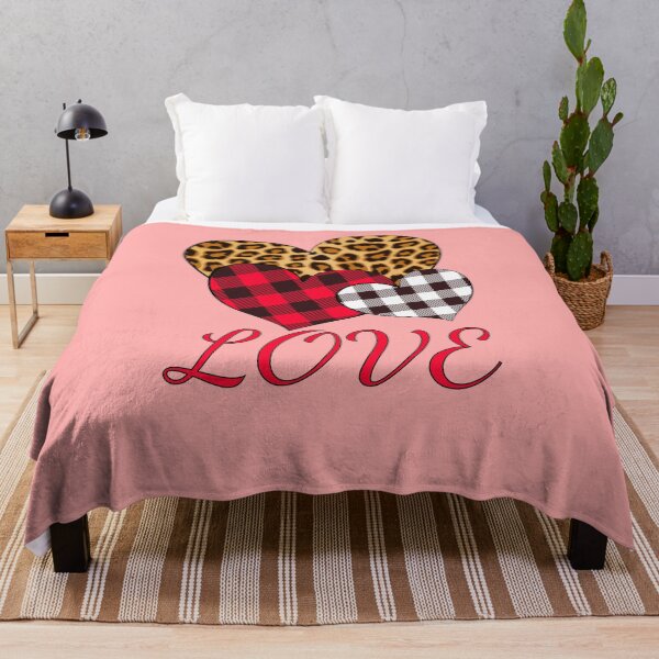 Item preview, Valentine's Day, love, leopard print heart, buffalo plaid heart  designed and sold by mashmosh.