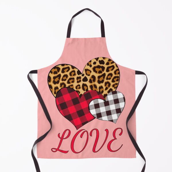 Item preview, Valentine's Day, love, leopard print heart, buffalo plaid heart designed and sold by mashmosh.