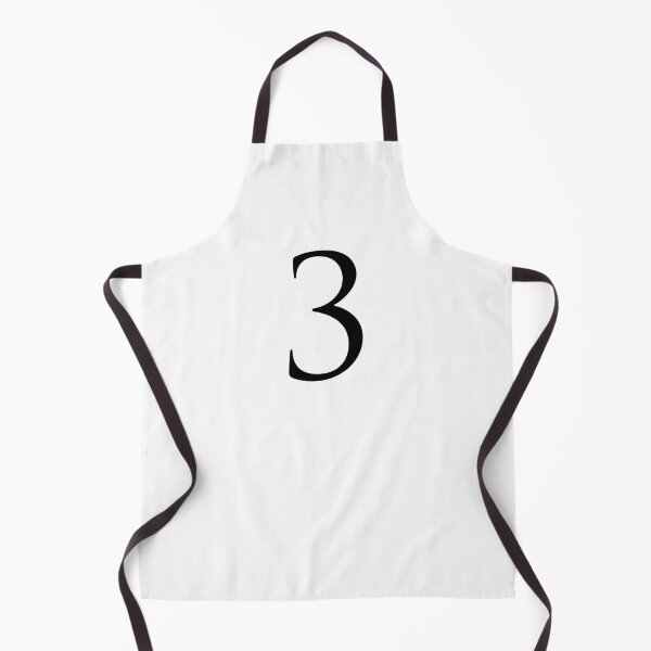 Item preview, Number Three / 3 - Stylish Serif Font (Black) designed and sold by STUDIO-72.