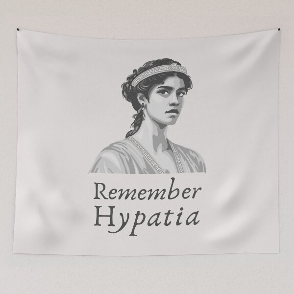 Item preview, Hypatia of Alexandria designed and sold by Unhinged Heather.