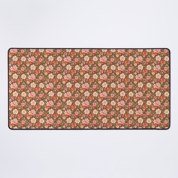 Item preview, Vibrant Floral Pattern on Brown designed and sold by GaricDrawsob.