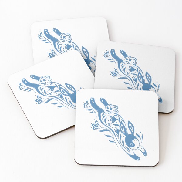 Item preview, Blue paisley bunny designed and sold by Brigidmalloy.