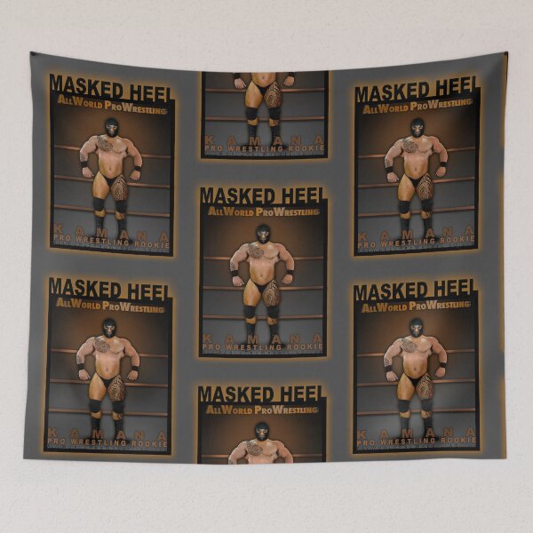 Artikelvorschau, KAMANA - AWPW Rookie Pro Wrestler - MASKENFURTER entworfen und verkauft von DavidMonsterInc.