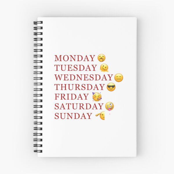 Item preview, The days of the week designed and sold by cxcolatte .