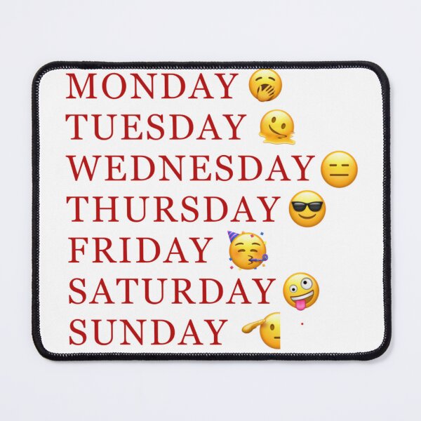 Item preview, The days of the week designed and sold by cxcolatte .