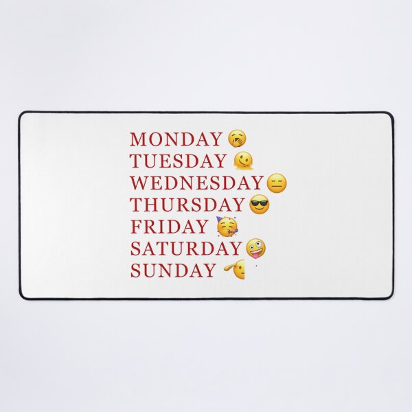 Item preview, The days of the week designed and sold by cxcolatte .
