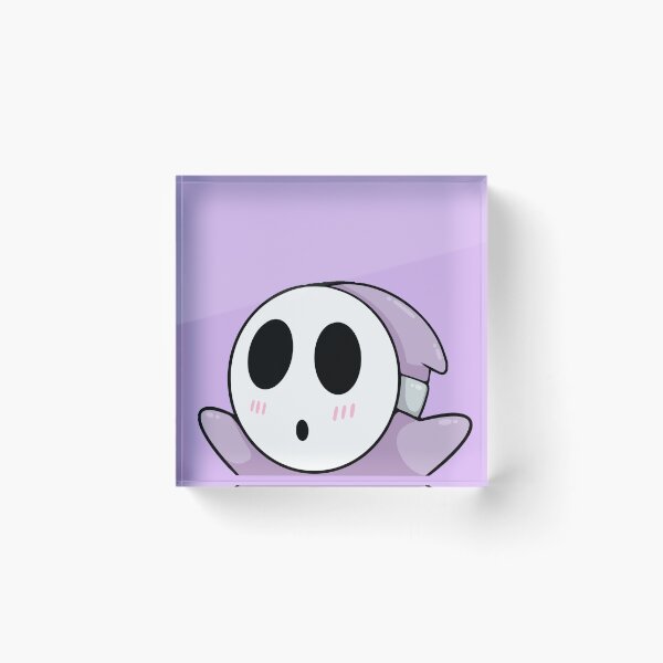 Item preview, Ghost Purple Violet Shy Boy Anime Sticker Peeker designed and sold by d0ct0rsnuggles7.