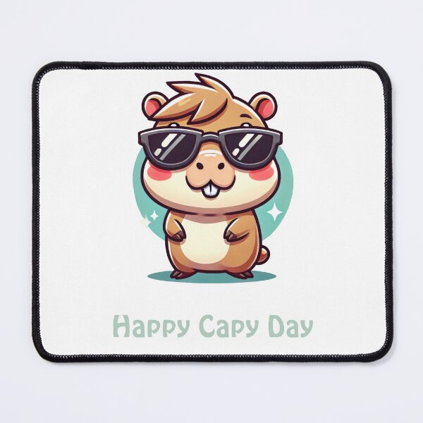 Item preview, Happy Capybara Day! designed and sold by XYZish.