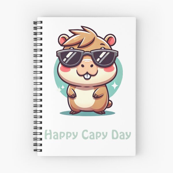 Item preview, Happy Capybara Day! designed and sold by XYZish.