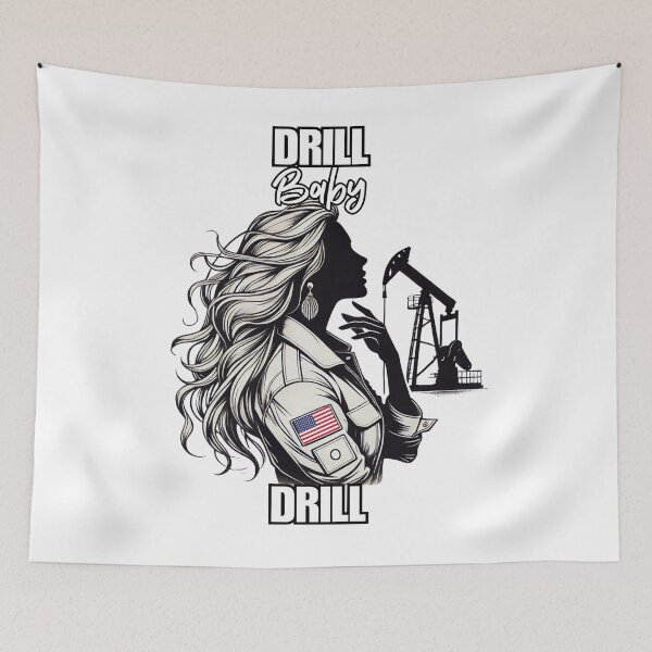 Item preview, Drill Baby Drill Trump American Energy Independence Oil Baby designed and sold by Watercolored-Me.