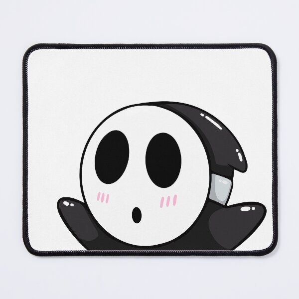Item preview, Ghost Black Shy Boy Anime Sticker Peeker designed and sold by d0ct0rsnuggles7.
