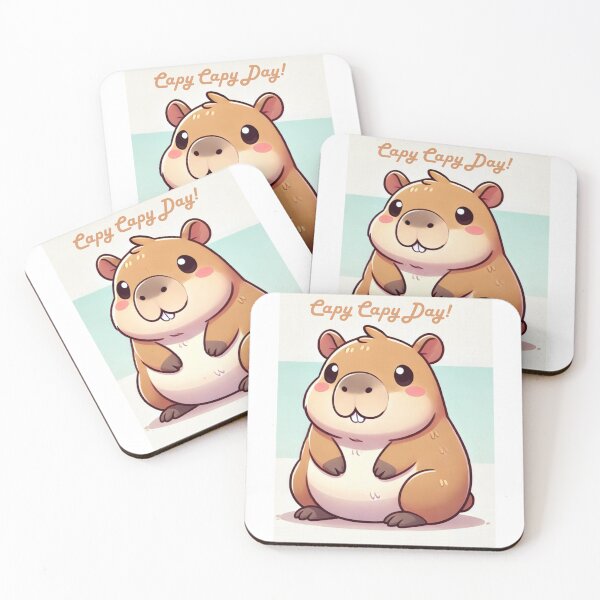 Item preview, Happy Capy Day!  designed and sold by XYZish.