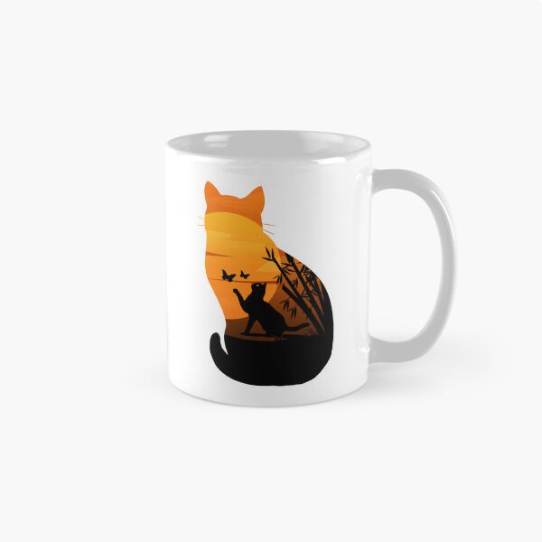 Item preview, Kitty cat looking at sunset designed and sold by MoSaid.