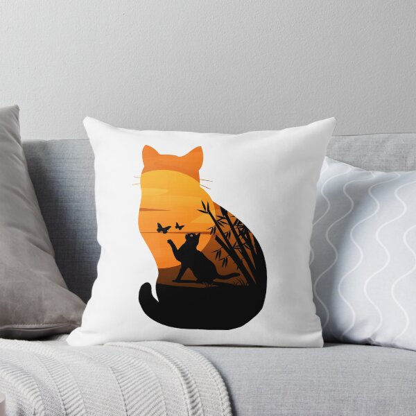 Item preview, Kitty cat looking at sunset designed and sold by MoSaid.