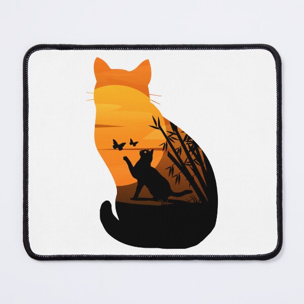 Item preview, Kitty cat looking at sunset designed and sold by MoSaid.