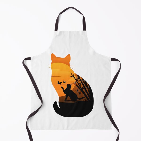 Item preview, Kitty cat looking at sunset designed and sold by MoSaid.