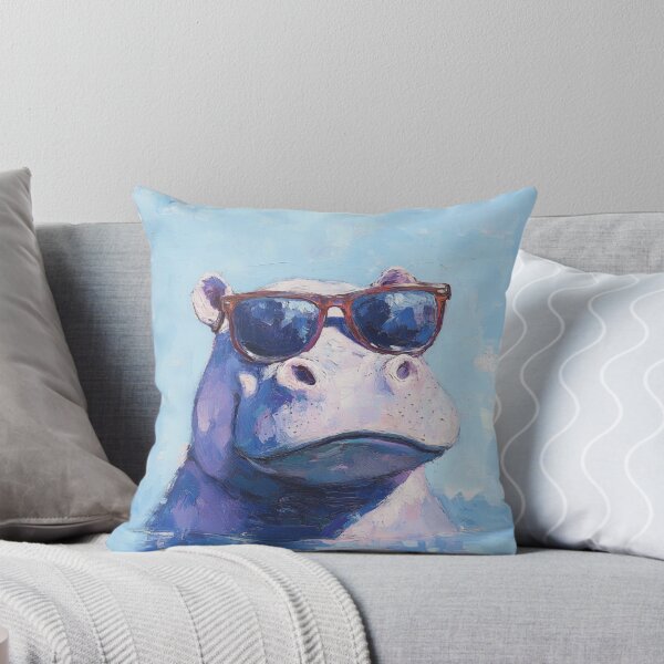 Artikelvorschau, Hippie-Hippo-Tag entworfen und verkauft von XYZish.