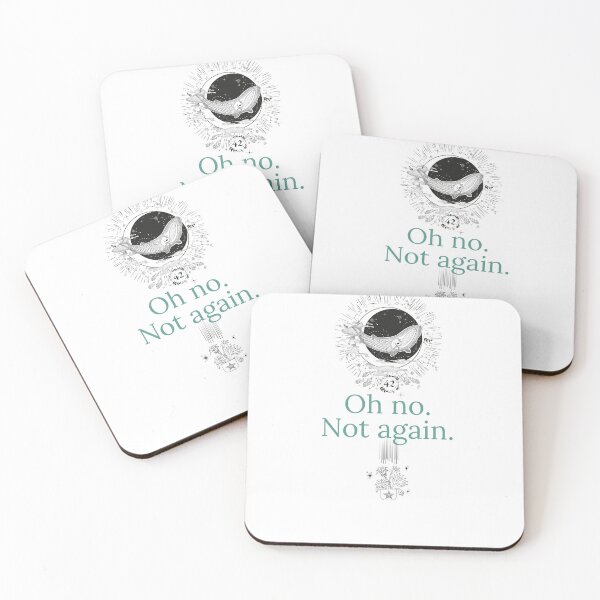 Item preview, Oh no. Not Again. HHGTTG. designed and sold by Seethella.