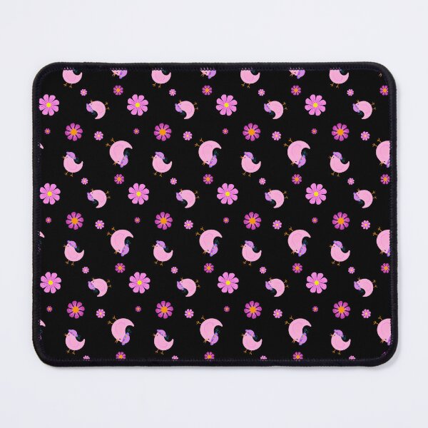 Item preview, Pink Lady Birds Springtime Flowers designed and sold by Lorenza Krautkraemer Designs.