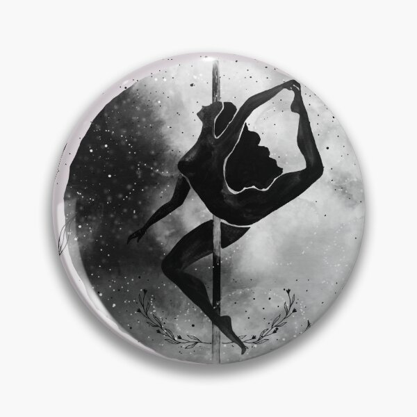Item preview, Moonlight Pole Dancer - Grace Under the Stars designed and sold by Printicato.