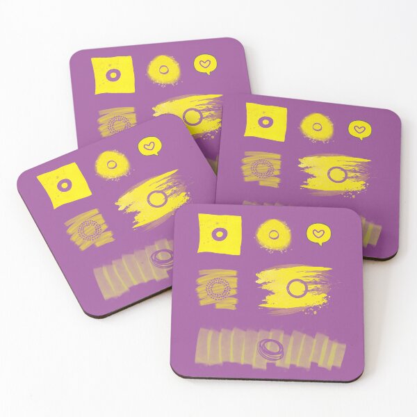 Item preview, Intersex Flag Aesthetic Sheet designed and sold by LochNestFarm.