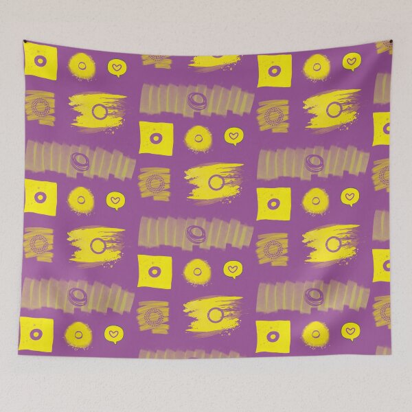Item preview, Intersex Flag Aesthetic Sheet designed and sold by LochNestFarm.