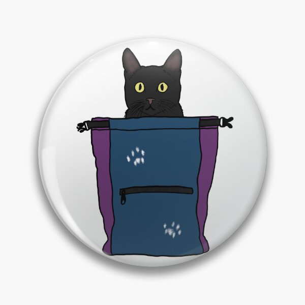 Item preview, Black Cat in Chalk Bucket designed and sold by Haylee Climbs.