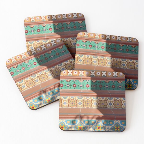 Item preview, Ceramic Spanish Tiles Stairway in Santa Barbara, CA designed and sold by fancysarah.