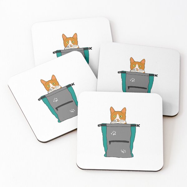 Item preview, Orange Cat in Chalk Bucket designed and sold by Haylee Climbs.