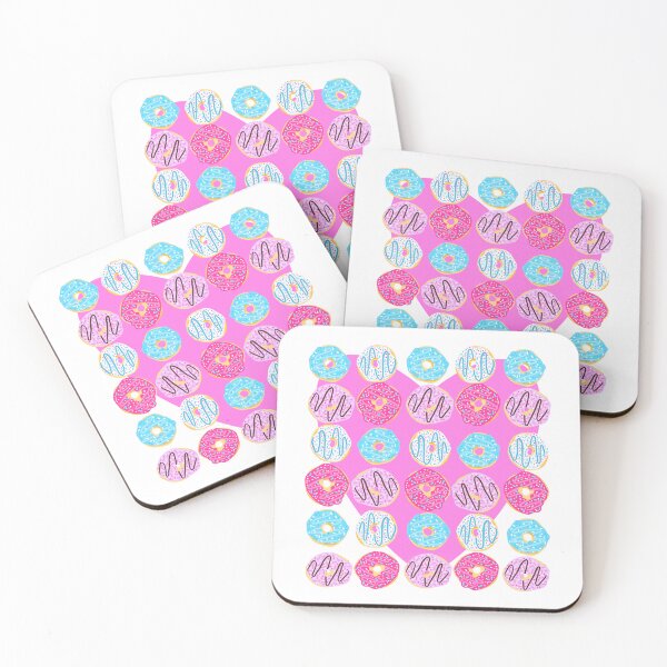 Item preview, Sprinkle Donuts With Pink Heart designed and sold by missmann.