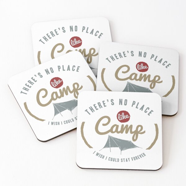 Item preview, There's No Place Like Camp designed and sold by FotoBuda.
