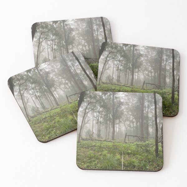 Item preview, Bushland Plateau in Fog - Kangaroo Valley, NSW designed and sold by Arcane Botanica.