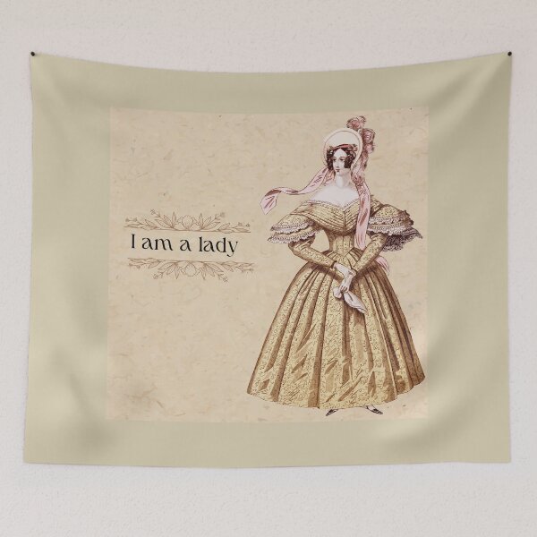 Item preview, I am a lady-Victorian dressed lady designed and sold by BlesstB.