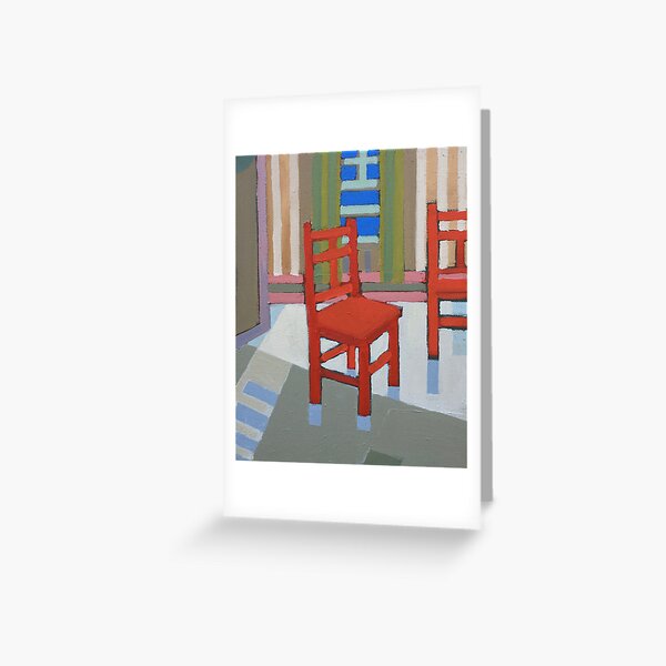 Item preview, Two Red Chairs designed and sold by D.M Ross.