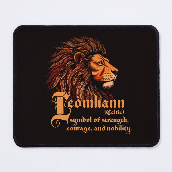 Item preview, Leòmhann - symbols of strength, courage, and nobility designed and sold by John MacPherson Allan.
