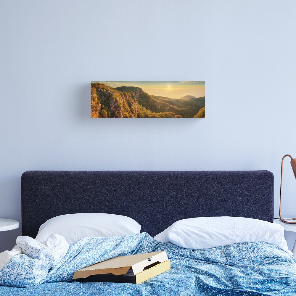 Mt William from Mitchell Plateau, Grampians, Victoria, Australia Canvas Print