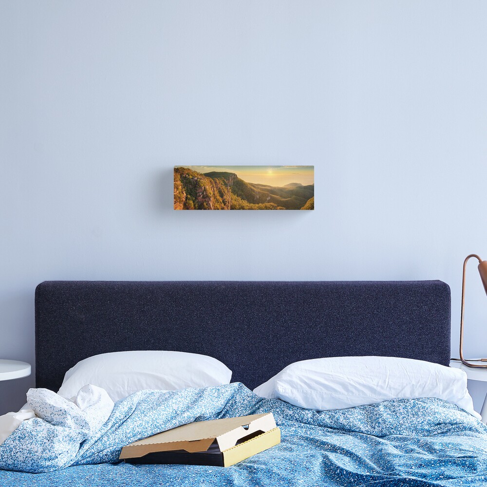 Mt William from Mitchell Plateau, Grampians, Victoria, Australia Canvas Print