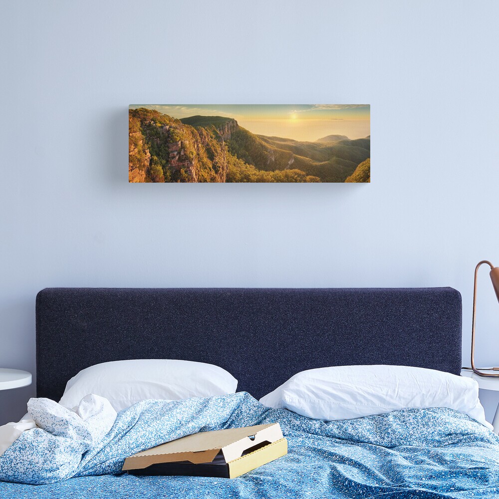 Mt William from Mitchell Plateau, Grampians, Victoria, Australia Canvas Print