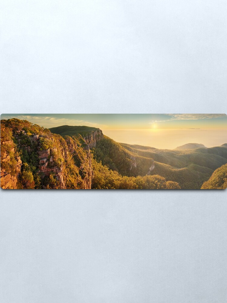 Alternate view of Mt William from Mitchell Plateau, Grampians, Victoria, Australia Metal Print