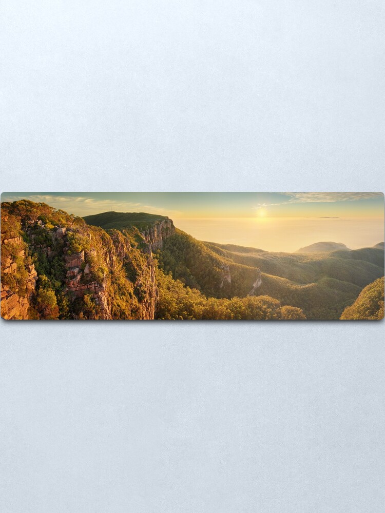 Alternate view of Mt William from Mitchell Plateau, Grampians, Victoria, Australia Metal Print