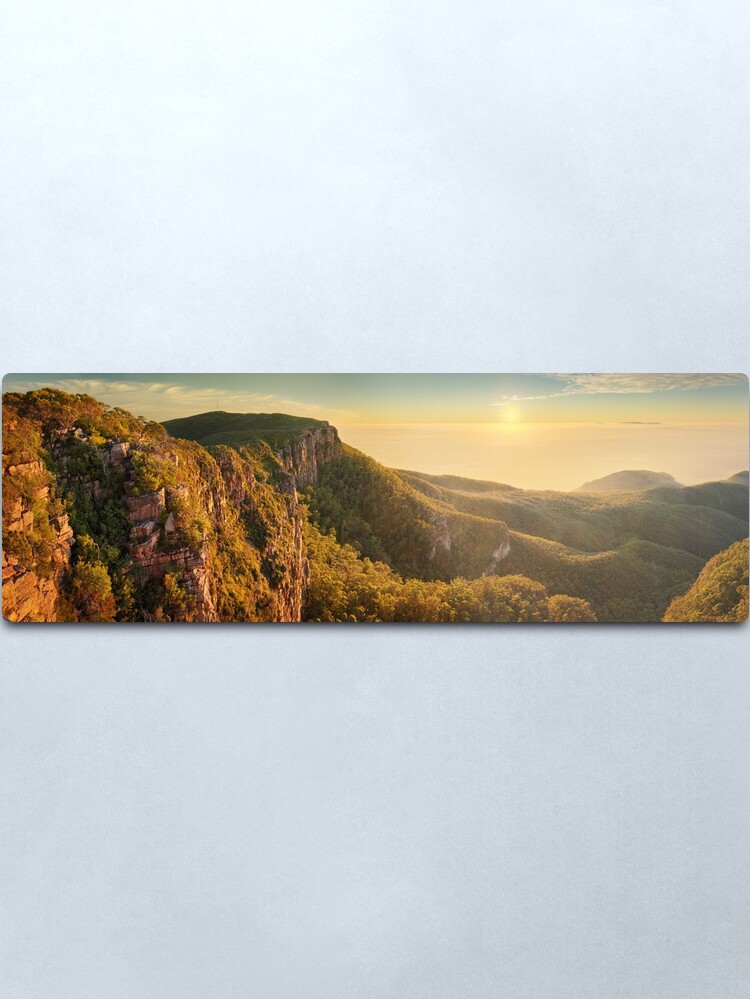 Alternate view of Mt William from Mitchell Plateau, Grampians, Victoria, Australia Metal Print