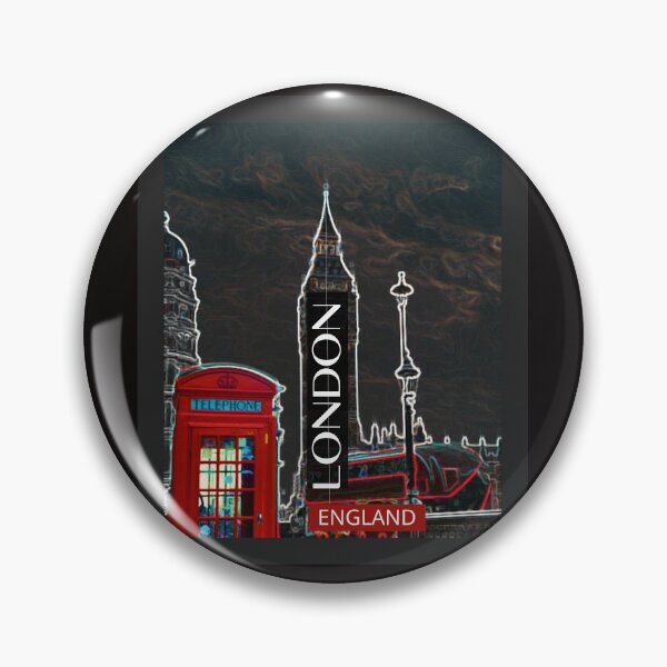 Item preview,  Colorful image of London England designed and sold by Hesney.
