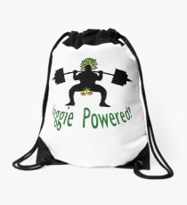 Veggie Powered Drawstring Bag