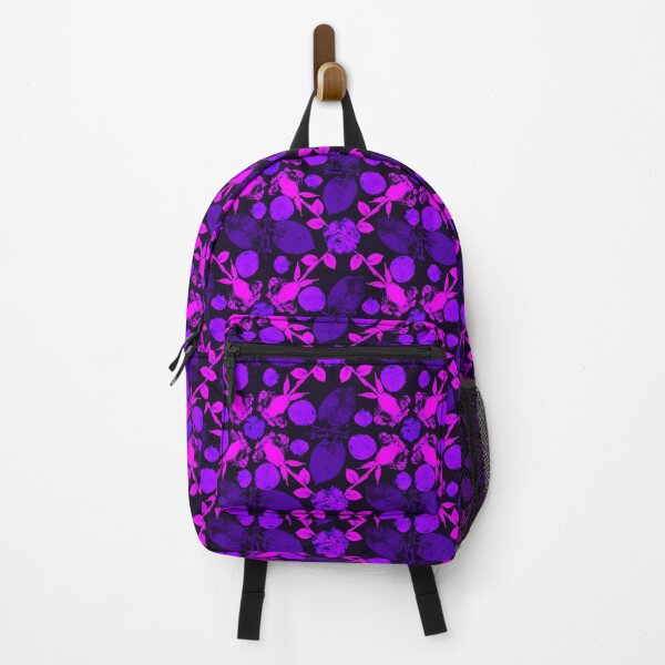 Item preview, Mono Print Flowers Purple designed and sold by matte_hue88.