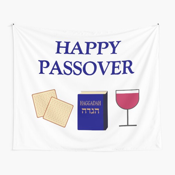 Item preview, Happy Passover - matzoh haggadah wine glass designed and sold by Inspirationmotivation.