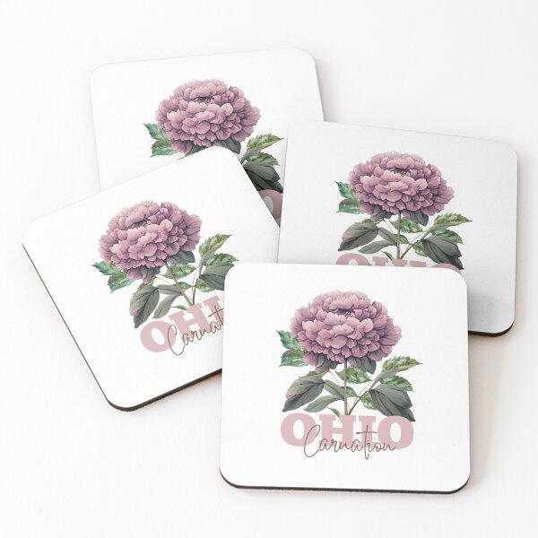 Artikelvorschau, Ohio State Flower Nelken-Klassiker-T-Shirt Sticker entworfen und verkauft von ThinkNature!.