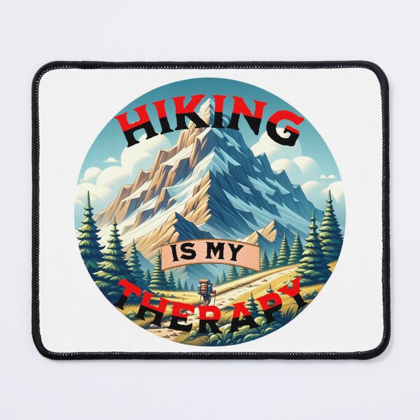 Item preview, Hiking is My Therapy designed and sold by Birkenmann.
